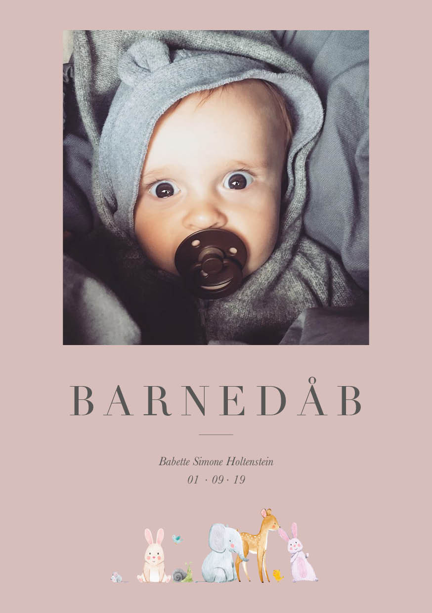 Barnedåb - Babette Dåb